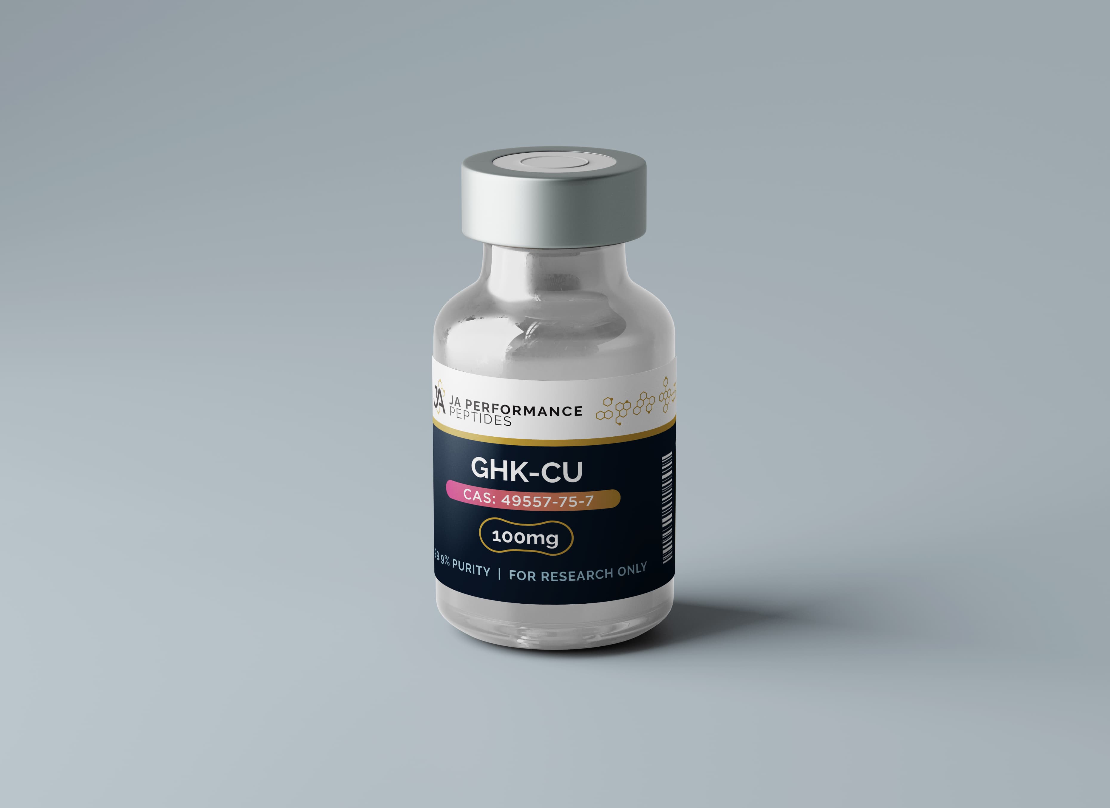 GHK-Cu 50mg research peptide vial