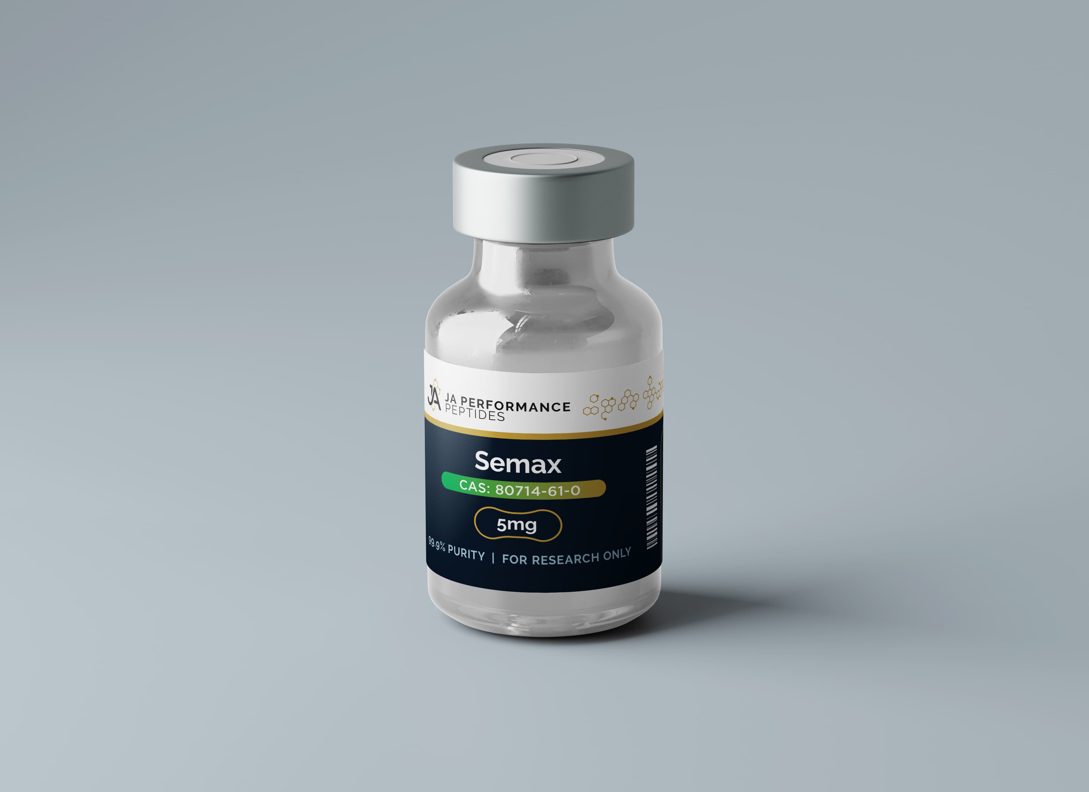 Semax 11mg research peptide vial