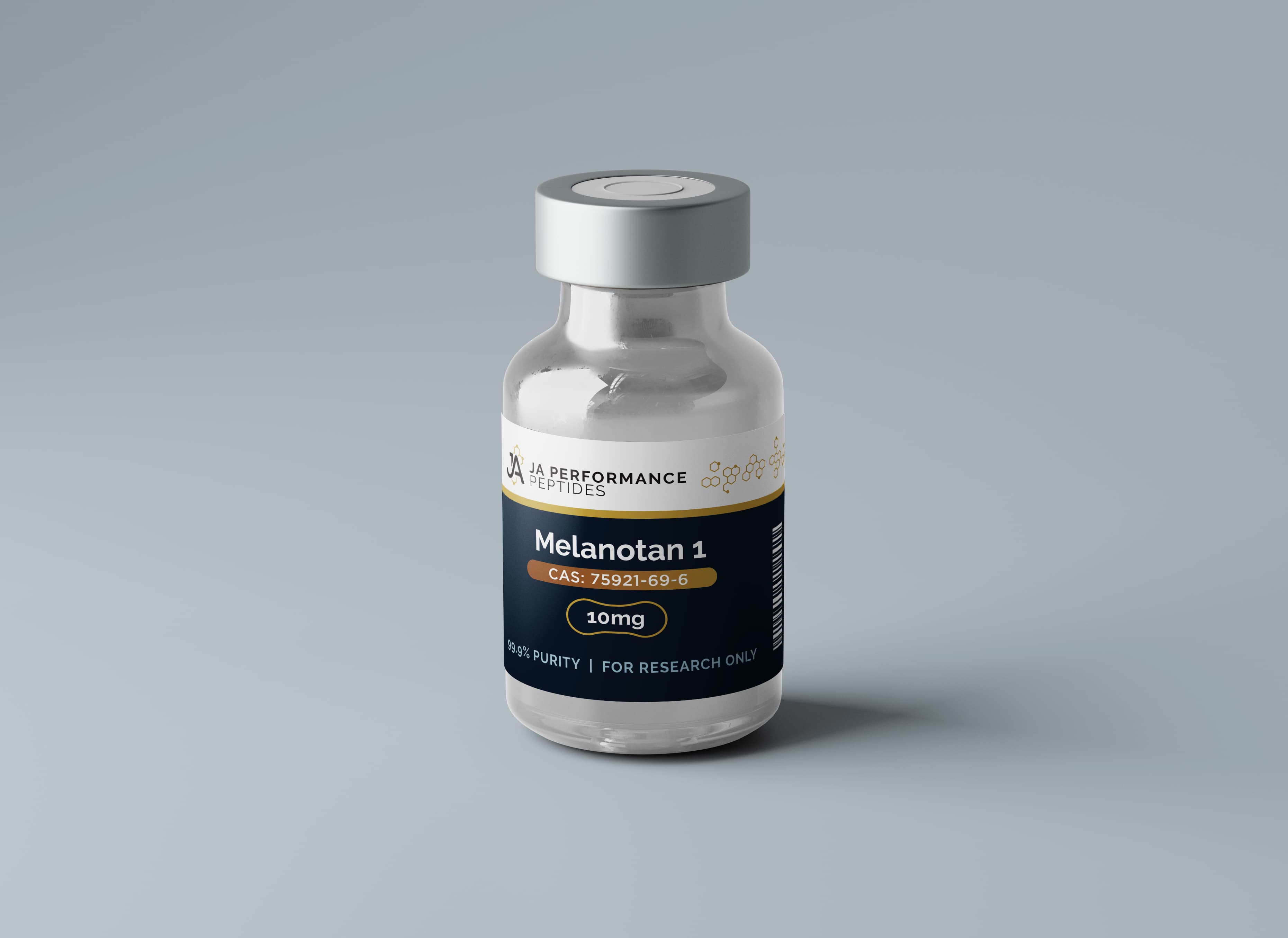 Melanotan 1 (Afamelanotide) 10mg research peptide vial
