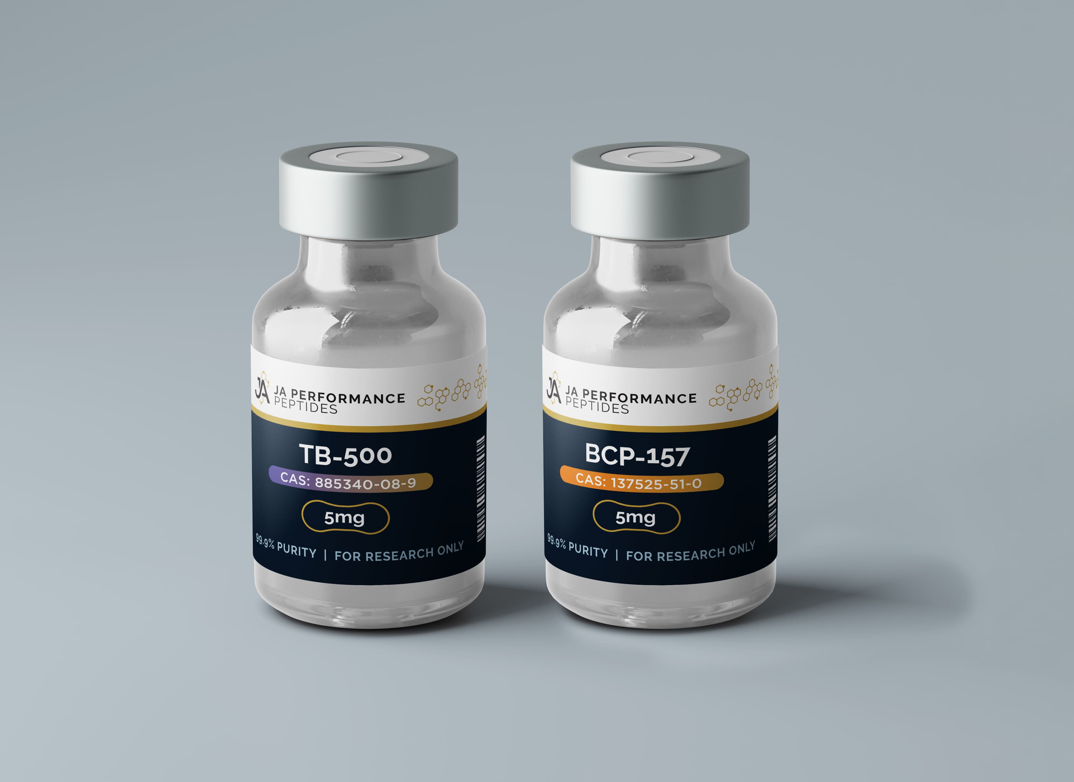 Wolverine Stack research peptide vial
