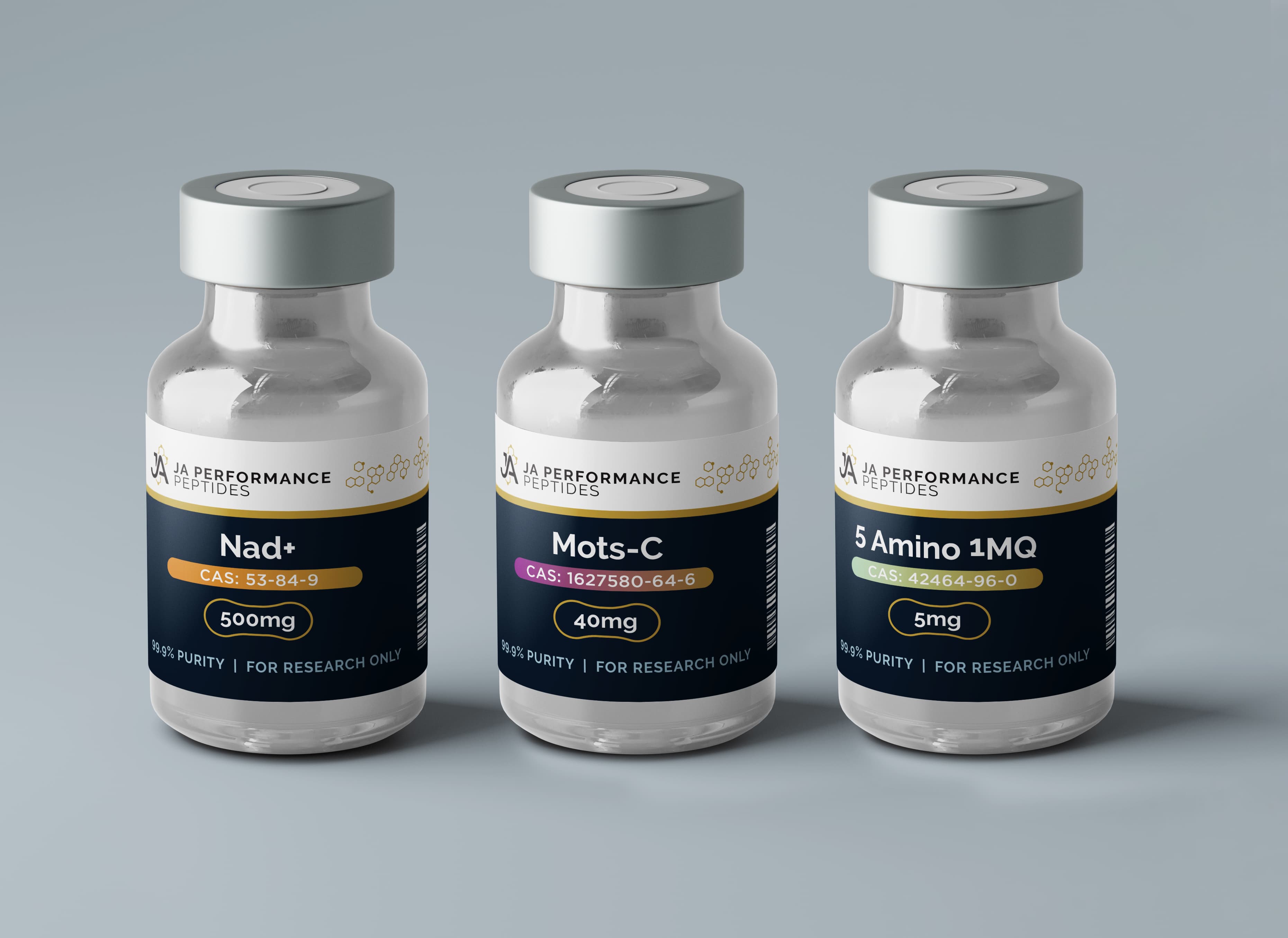 Metabolic Core Various research peptide vial