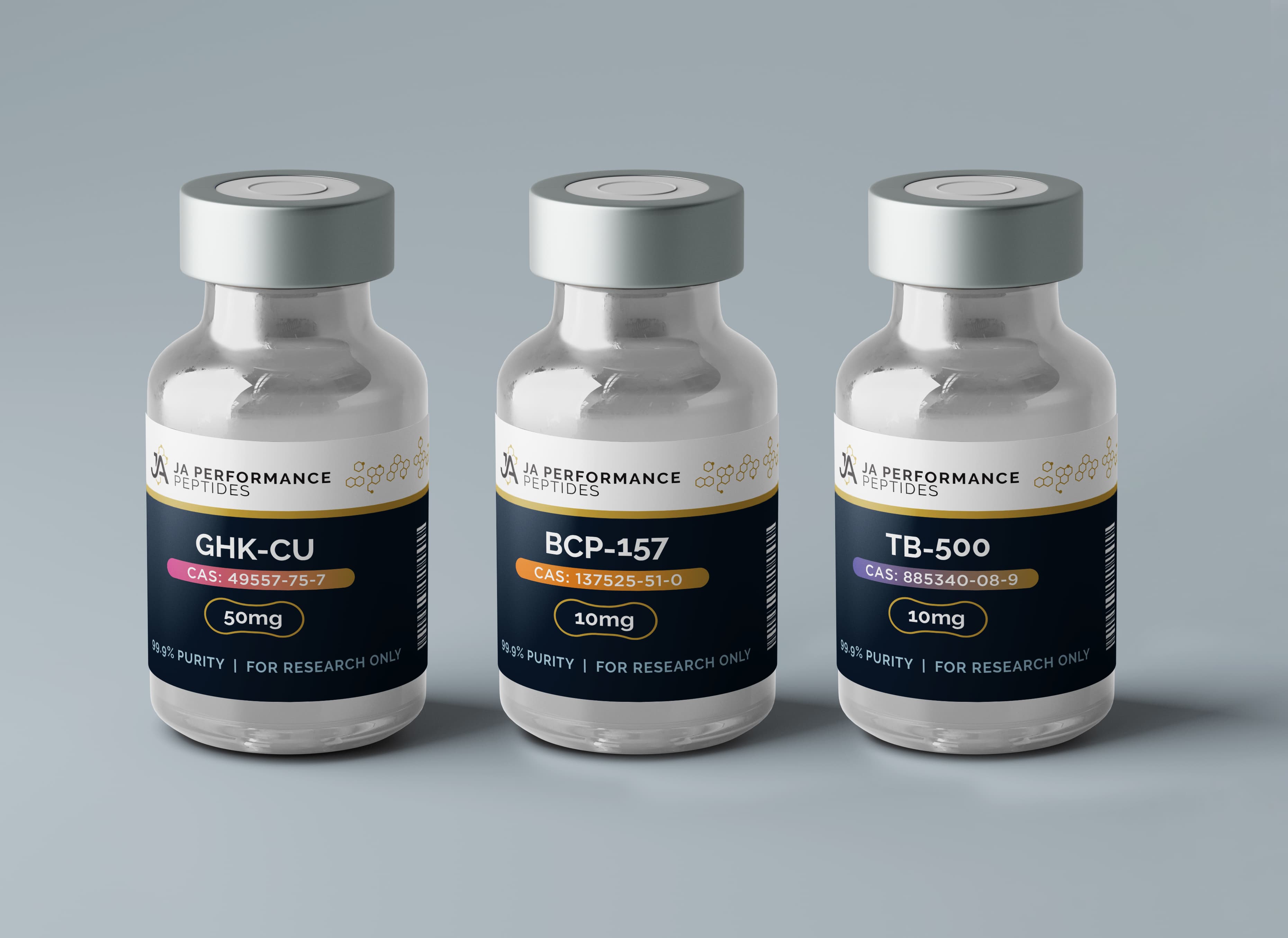 GLOW Stack Various research peptide vial