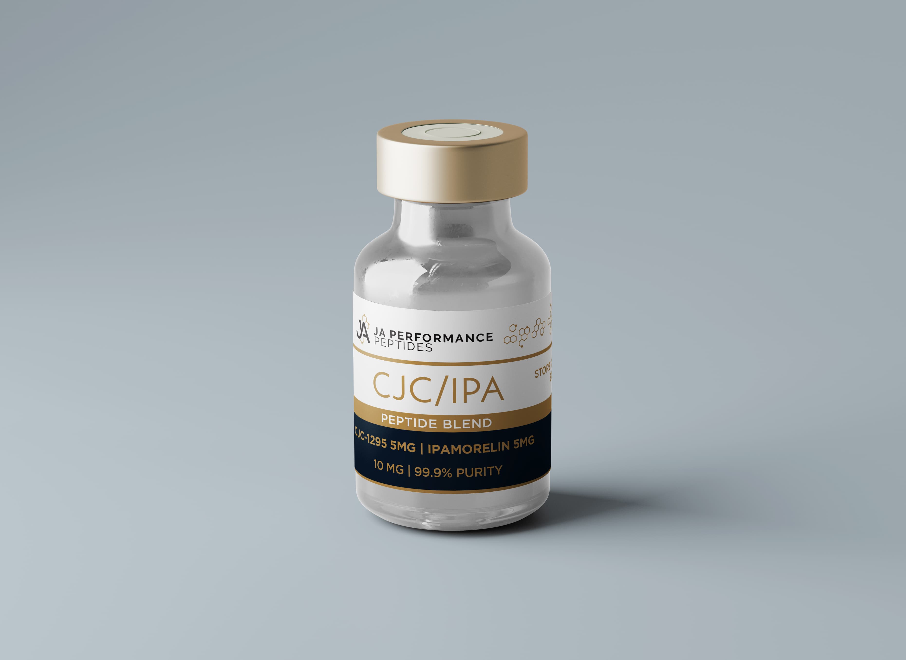CJC-12955mg / Ipamorelin Blend5mg 10mg research peptide vial