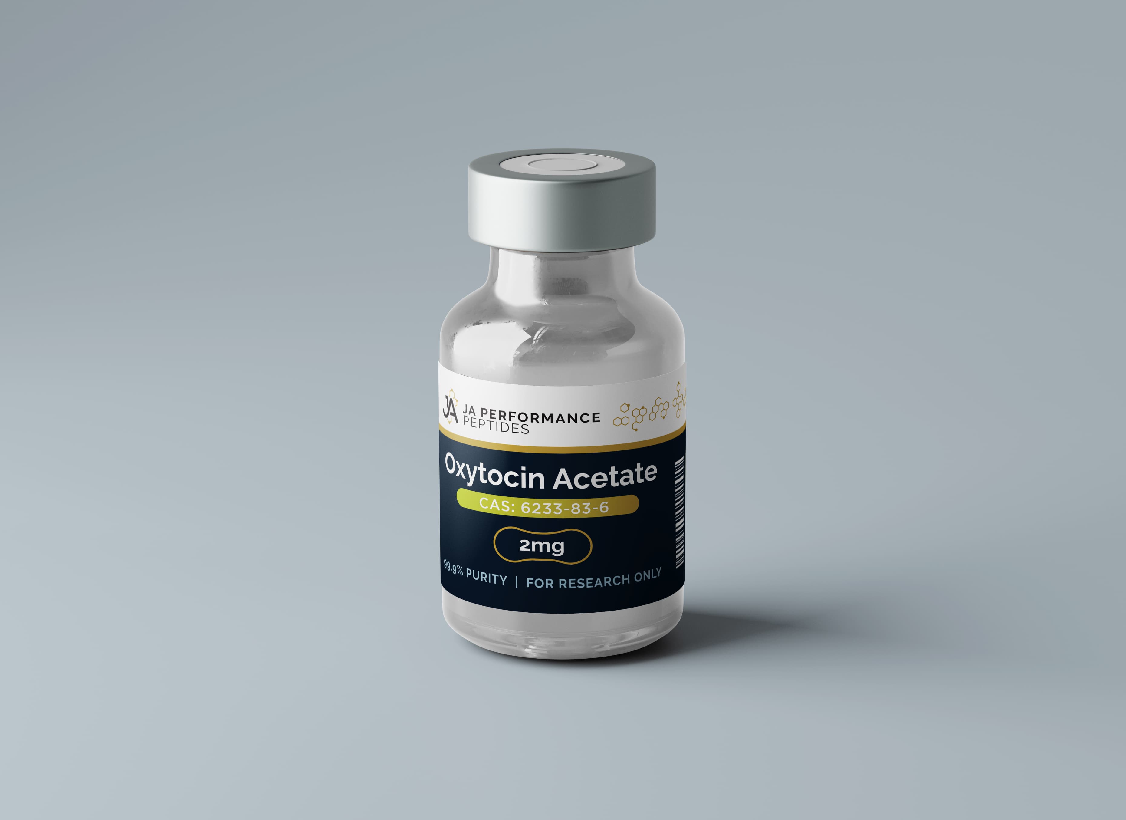 Oxytocin Acetate 2mg research peptide vial
