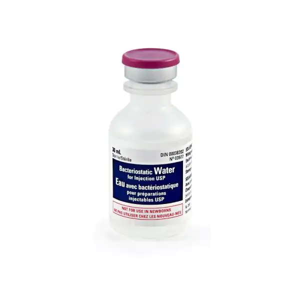 Sterile Water 30ml research peptide vial